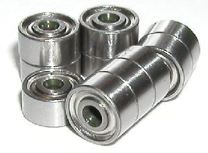 10 miniature bearing 2MM x 6MM x 3 shielded bearings