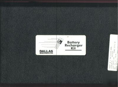 Dallas semiconductor-battery recharger design kit