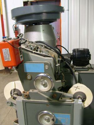 Manual tape machine axial lead straightener 115V,HP1/8