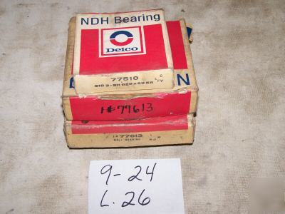 New lot of ndh bearings in boxes