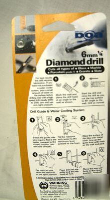 Boa 8MM diameter diamond drill bit 