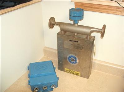 Micro motion mass flow meter & transmitter box - used