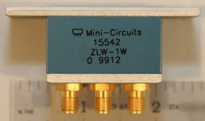 Mini-circuits zlw-1W coaxial mixer 1-750 mhz 50 ohm