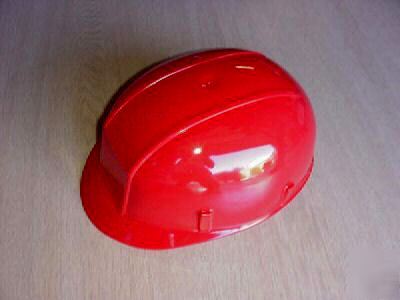  bump cap by allsafe, cardinal red 