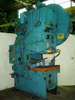 105 ton verson gap frame single crank press (18124)