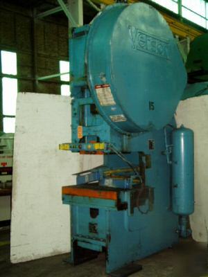 105 ton verson gap frame single crank press (18124)