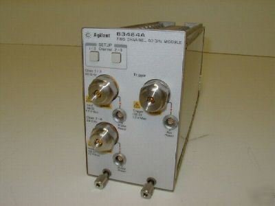 Hp/agilent 83484A 50 ghz electrical plug-in module