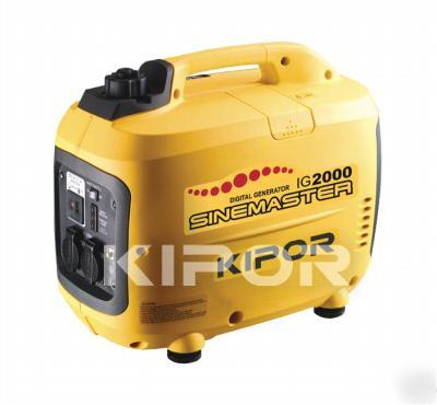 Kipor IG2000 small silent power generator 2KW boat camp