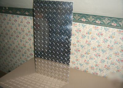 12 x 24 x 3/16 aluminum diamond tread plate sheet