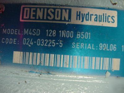 New denison hydraulic vane motor M4SD1281N00B501 pump