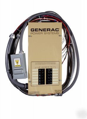 New generac 100AMP transfer switch 16-circuit