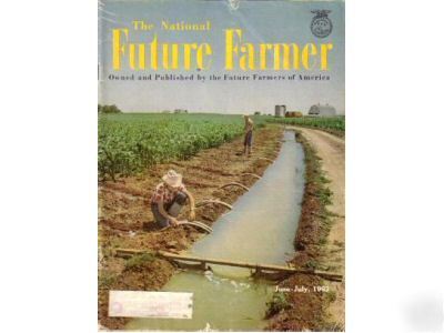 Farm magazine ffa 1963 charles beck dairy purina nh