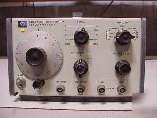 H.p. #3310A function generator