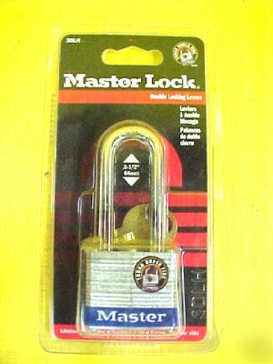 New master lock #3 padlock 3DLH blue