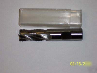 New - M42 cobalt roughing end mill 4 flute 1/2