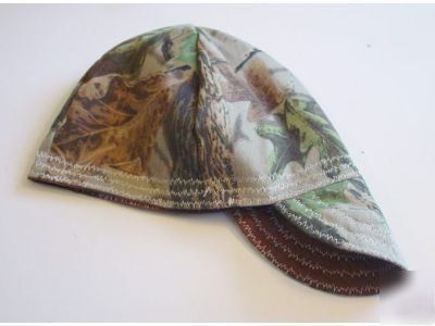 New realtree camouflage welding hat 7 5/8 camo hunting