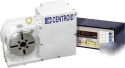 Programmable cnc rotary table 4 axis 200MM dc servo