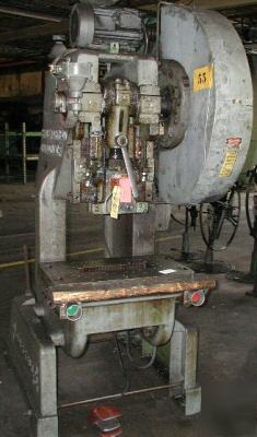 Rousselle no 6 obi flywheel type punch press