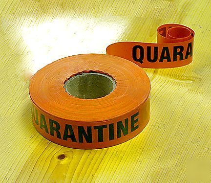Quarantine area tape: 2INX1000 