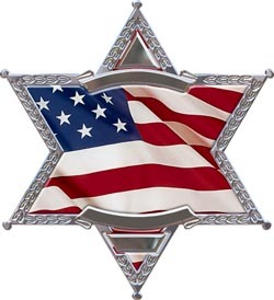 Sheriff decal reflective 6