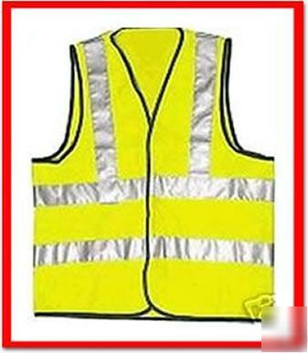 New hiviz reflective safety traffic vest ansi ii xxxl 