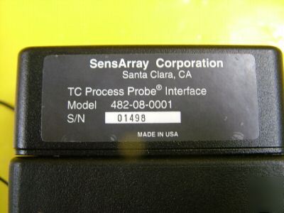 Sensarray thermal track analysis system 482-08-0002