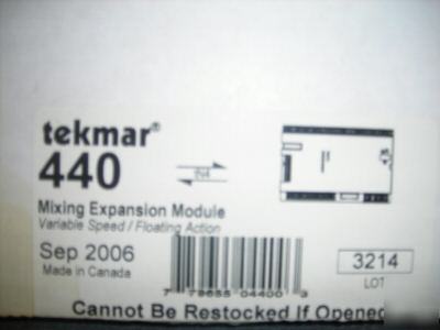 Tekmar mixing expansion module 440 *no *