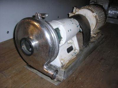 Tri-clover 5HP stainless centrifugal pump SP328ME-s