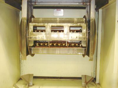 New finishing equipment in ultrasonic degreaser in 2000