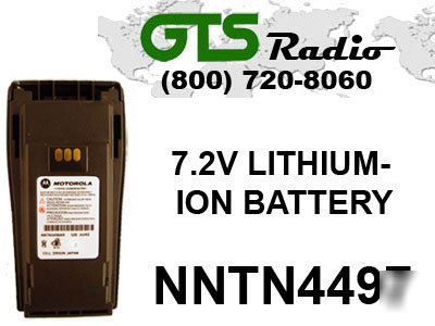 Motorola NNTN4497 lithium ion battery for CP200