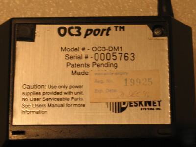 Desknet OC3 port plus OC3-DM1 amt & sonet port anlyzer