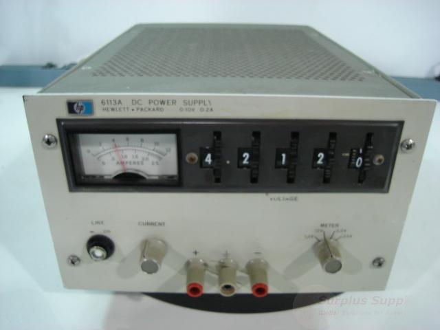 Hp 6113A dc power supply 0-10V 0-2A