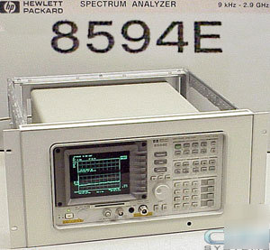 Hp 8594E spectrum analyzer 9KHZ-2.9GHZ opt 041 rack mnt