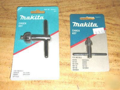 Makita cordless drill chuck keys lot/23 6012 12V & more