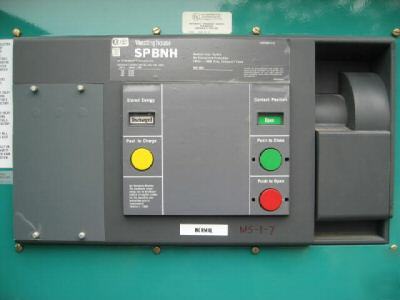 Onan 1600 amp transfer switch 480 v 3 phase otjca-1600