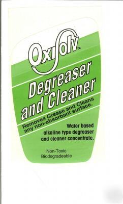 Oxisolv degreaser cleaner concentrate (24 oz bottle)