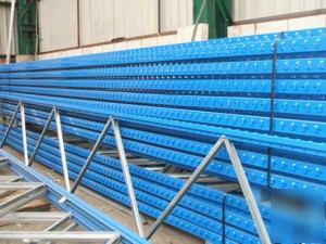 5 bays of apex pallet racking 3M high - 2.5M beams