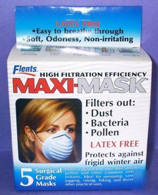 New 55 flents high filtration maxi-mask surgical grade