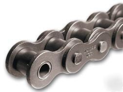 #100 riveted roller chain, 10 ft box,ansi 1-1/4