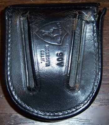 Safariland handcuff pouch leather 90V 90 v basketweave