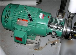 Used: tri clover centrifugal pump, model C216MDG21TL20C
