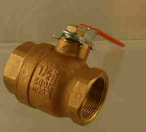 Stockham 1 1/2 brass ball valve 600 wog