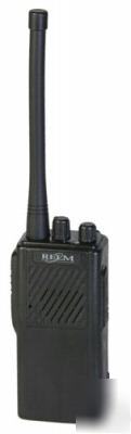 Relm RPV516 vhf 16 channel 2 way radio w/ program kit 