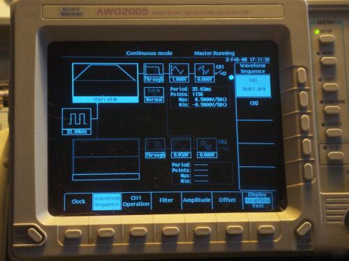 Tektronix AWG2005 arbitrary waveform generator