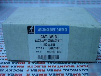 Westinghouse auxiliary contact kit W13 1 no -3 nc