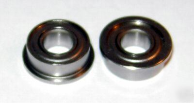 (10) SSLF1360-zz stainless steel flanged bearings, 6X13
