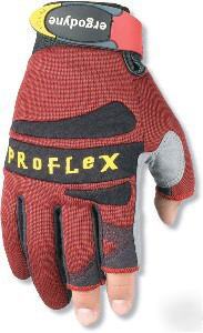 Ergodyne proflex 720 work trades fingerless gloves sm