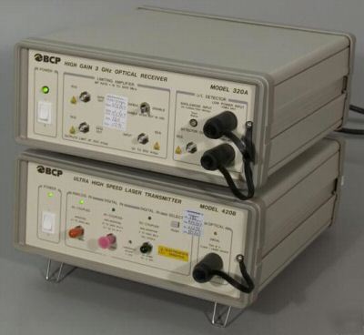 Bcp 420B-33ST laser transmitter & 320A optical receiver