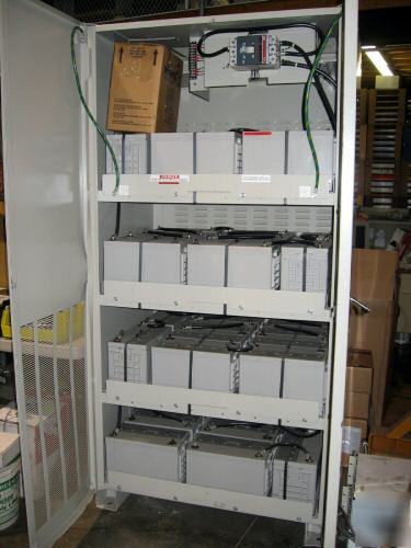 Power battery mc series mitsuishi cabinet & 40 battery