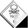 Toxic skull/cb-6 sign-adh.vinyl-100X100MM(ha-013-ab)